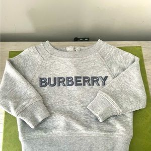 Burberry 6month Grey Sweatshirt